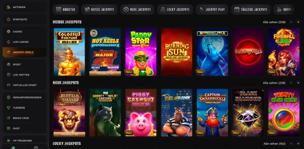 Wildsino online casino mit über 10000 spielen